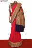 Exclusive Butta Contrast Banarasi Georgette Silk Saree